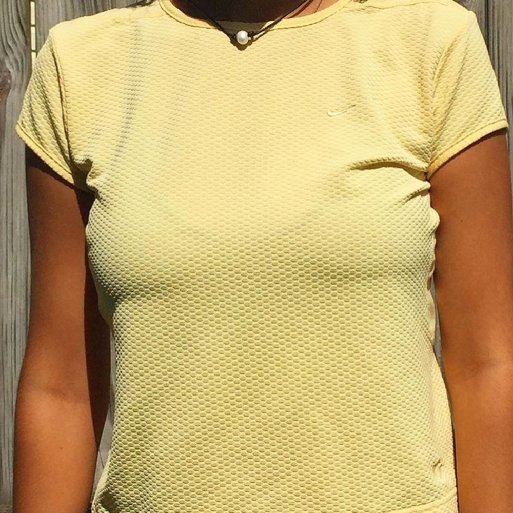 Yellow Nike Tee